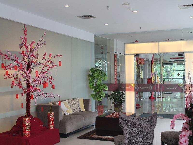 Ameera Hotel Pekanbaru Esterno foto